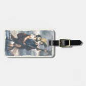 Étiquette À Bagage Étiquette sûre de sac de voyage de St Christopher (Devant horizontal)