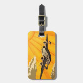 Étiquette À Bagage Étiquette totalement unique de bagage d'avion (Devant Vertical)