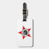 Étiquette À Bagage Étiquette transsibérienne officielle de club de (Devant Vertical)