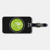 Étiquette À Bagage Étiquette Vierge (Dos horizontal)