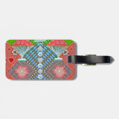 Étiquette À Bagage Étiquettes de adresse de papier de métier de (Dos horizontal)