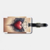 Étiquette À Bagage étiquettes de bagage (Dos horizontal)