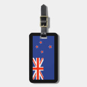 Étiquette À Bagage Étiquettes de bagage de la Nouvelle Zélande (Devant Vertical)