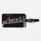 Étiquette À Bagage Étiquettes de bagage de Palm Springs (Devant horizontal)