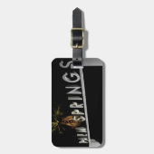 Étiquette À Bagage Étiquettes de bagage de Palm Springs (Devant Vertical)