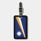 Étiquette À Bagage Étiquettes de bagage des Marshall Islands (Devant Vertical)