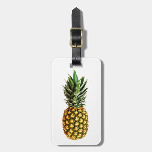 Étiquette À Bagage Étiquettes de bagage d'impression d'ananas