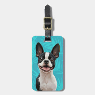 Étiquette À Bagage Étiquettes de bagages Boston Terrier