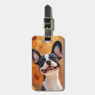 Étiquette À Bagage Étiquettes de bagages Boston Terrier