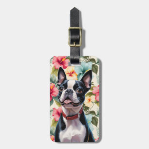 Étiquette À Bagage Étiquettes de bagages Boston Terrier