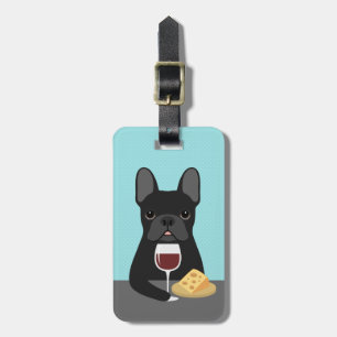 Étiquette À Bagage Étiquettes de bagages Bouledogue Français