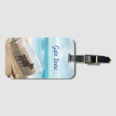 Étiquette À Bagage Étiquettes de bagages bouledogues français (Devant Horizontal)