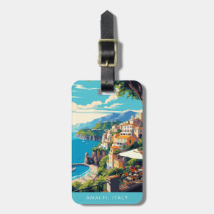 Étiquette À Bagage Étiquettes de bagages de voyage Amalfi Italie