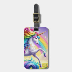 Étiquette À Bagage Étiquettes de bagages Licorne