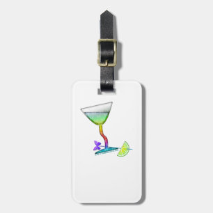 ÉTIQUETTE À BAGAGE ÉTIQUETTES DE BAGAGES - MARTINI PAPILLON