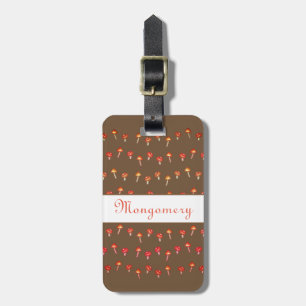 Étiquette À Bagage Étiquettes de bagages personnalisées avec motif de