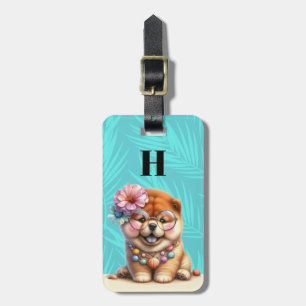 Étiquette À Bagage Étiquettes de bagages pour chien Chow Chow