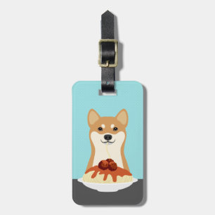 Étiquette À Bagage Étiquettes de bagages Shiba Inu