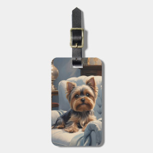 Étiquette À Bagage Étiquettes de bagages Yorkshire Terrier