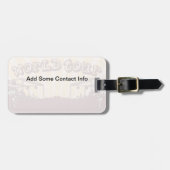 Étiquette À Bagage Étiquettes de voyage de tour du monde (Devant horizontal)