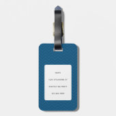 Étiquette À Bagage Étiquettes des bagages Labrador Retriever (Dos Vertical)