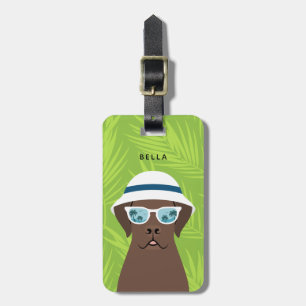 Étiquette À Bagage Étiquettes des bagages Labrador Retriever