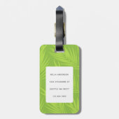 Étiquette À Bagage Étiquettes des bagages Labrador Retriever (Dos Vertical)