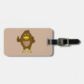 Étiquette À Bagage Étiquettes faites sur commande de bagage de (Devant horizontal)