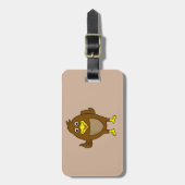 Étiquette À Bagage Étiquettes faites sur commande de bagage de (Devant Vertical)