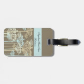 Étiquette À Bagage Étiquettes florales de bagage de pissenlits ens (Dos horizontal)