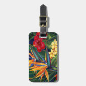 Étiquette À Bagage Étiquettes hawaïennes de bagage de paradis (Devant Vertical)