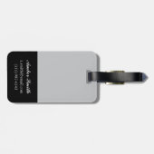 Étiquette À Bagage Étoile (Dos horizontal)