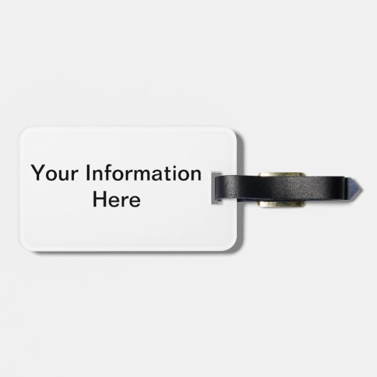 Étiquette À Bagage Étoile de David de Hanoukka - GoldenDoodle (Dos horizontal)