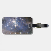 Étiquette À Bagage Étoiles de diamant en Carina Nebula Hubble Space (Dos horizontal)