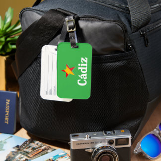 Étiquette À Bagage Etoiles d'Espagne - Cadix