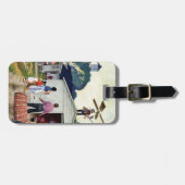 Étiquette À Bagage Étude pour voler (Devant horizontal)