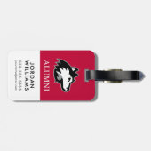 Étiquette À Bagage Étudiant de la NIU Huskies (Dos horizontal)