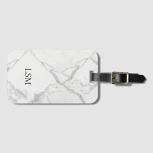 Étiquette À Bagage Étui de téléphone en marbre