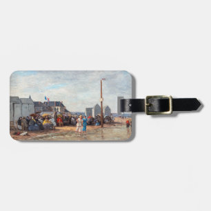 Étiquette À Bagage Eugene Boudin - L'heure du bain à Trouville