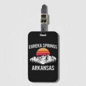 Étiquette À Bagage Eureka Springs (Devant Vertical)