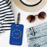 Étiquette À Bagage Europe Drapeau Vacances Vote Pour Notre Avenir<br><div class="desc">Balise Europe Drapeau Vacances Voter Pour Notre Futur Bagage</div>