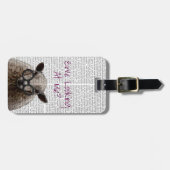 Étiquette À Bagage Ewe Regard Me DeNiro Mouton 2 (Devant horizontal)