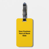 Étiquette À Bagage Excavateur (Dos Vertical)