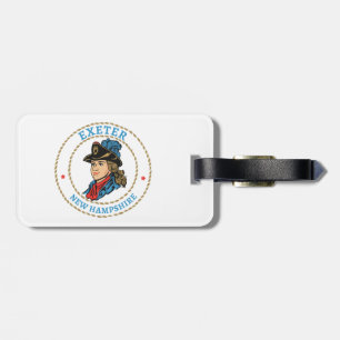 Étiquette À Bagage Exeter New Hampshire Colonial