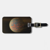 Étiquette À Bagage Exoplanet 55 Cancri E Et Sa Surface Moulée (Devant horizontal)