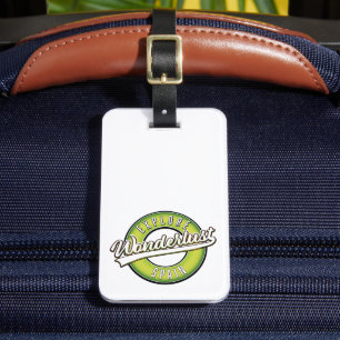 Étiquette À Bagage Explorer l'Espagne Wonderlust