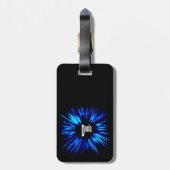 Étiquette À Bagage Explosion de Doula Star (Dos Vertical)