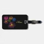 Étiquette À Bagage Explosion de feux d'artifice Thunder_Cove (Dos horizontal)