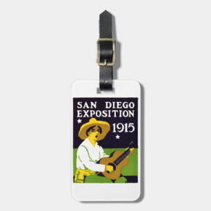 Étiquette À Bagage Exposition de San Diego en 1915