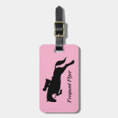 Étiquette À Bagage Exposition faite sur commande de voyageur fréquent (Devant Vertical)